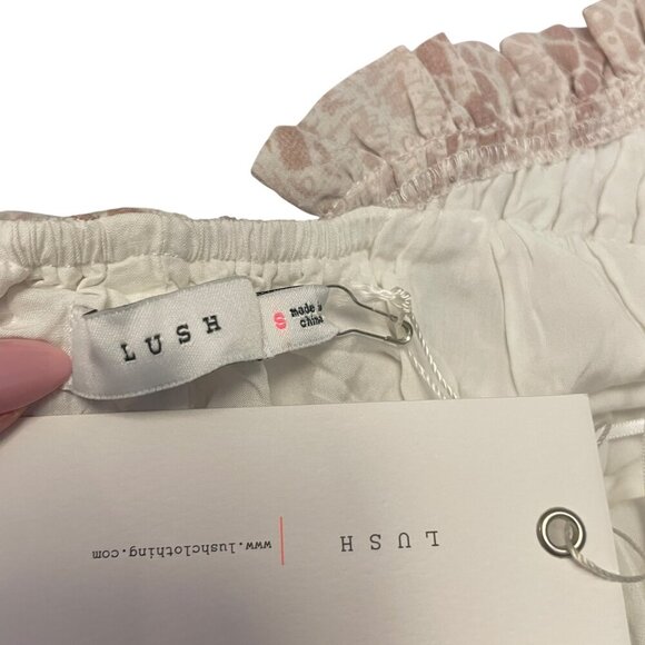 Lush Ash Mauve Snake Print Halter Maxi Dress Size Small NWT - Picture 2 of 6